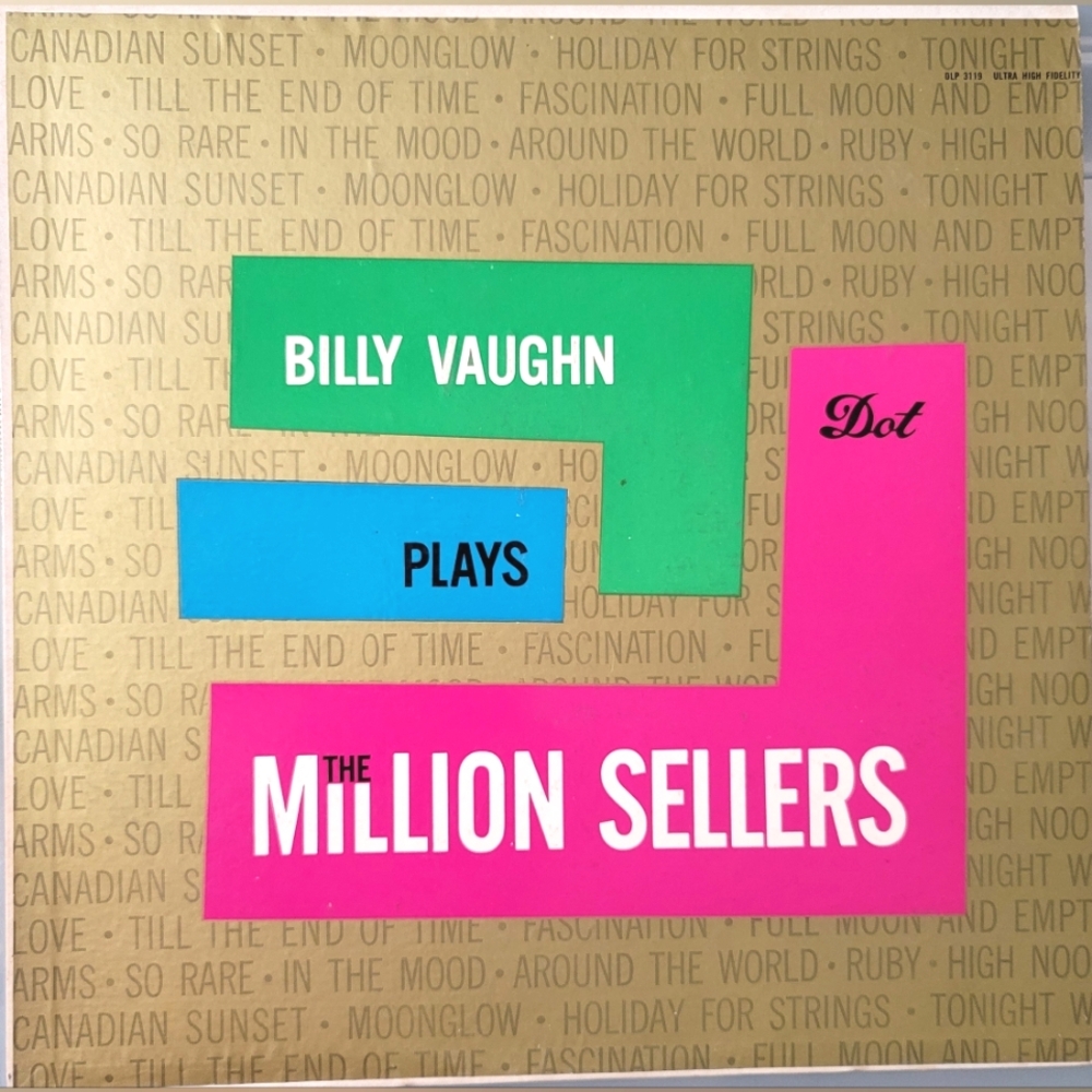 Billy Vaughn plays the Million Sellers DLP 3119 Dot Records 1958